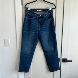 Abercrombie & Fitch Blue Straight Jeans Medium-Dark Wash